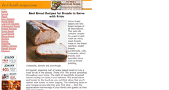 Desktop Screenshot of best-bread-recipes.com