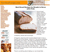 Tablet Screenshot of best-bread-recipes.com